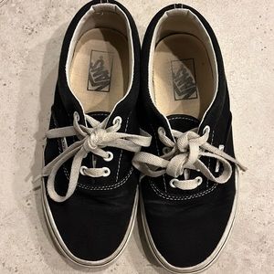 Women’s Vintage Black Vans Sneakers